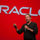 Larry Ellison delivers a keynote address during the 2014 Oracle Open World conference on September 28, 2014 in San Francisco, California.